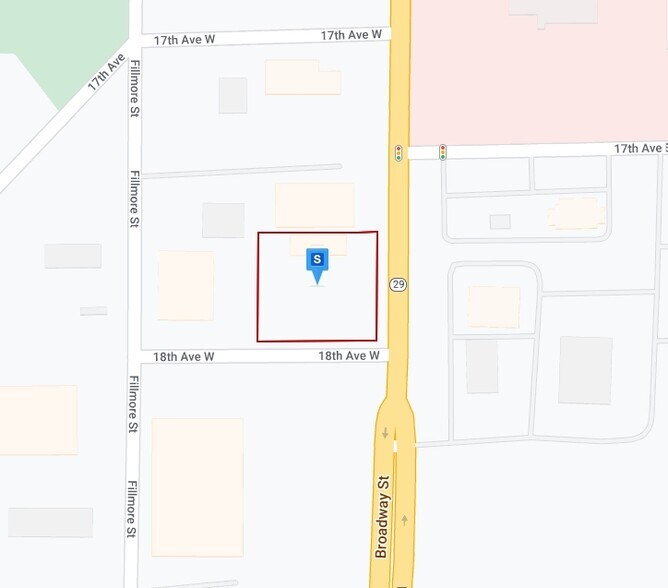 1702 Broadway St, Alexandria, MN for sale - Plat Map - Image 3 of 3