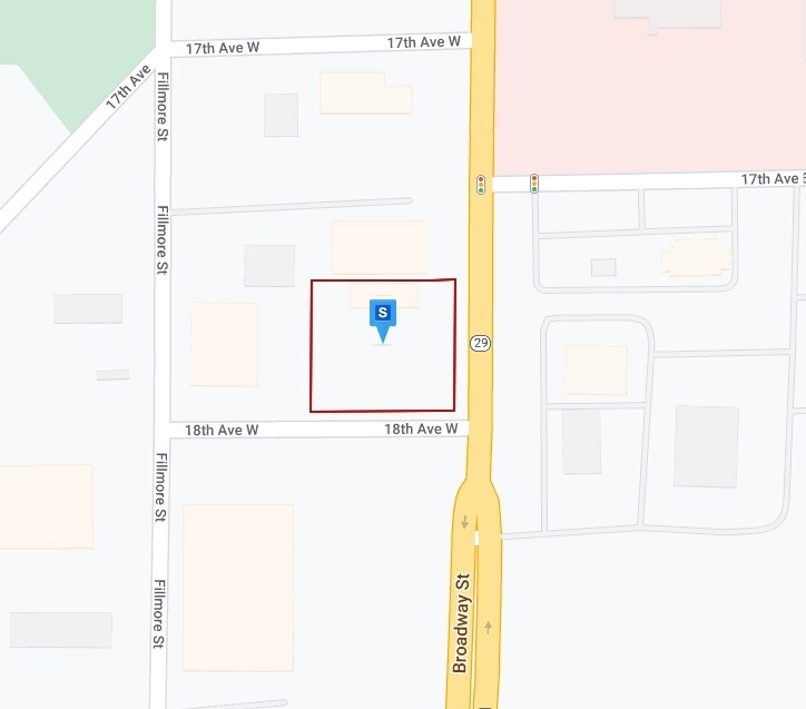 1702 Broadway St, Alexandria, MN à vendre Plan cadastral- Image 1 de 2