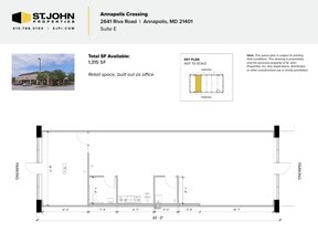 302 Harry S Truman Pky, Annapolis, MD à louer Plan d’étage- Image 2 de 2