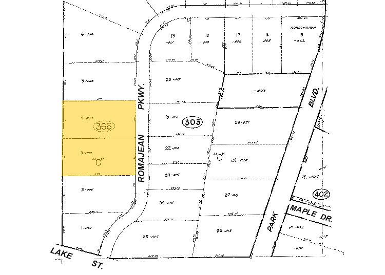 302-318 Roma Jean Pky, Streamwood, IL à louer - Plan cadastral - Image 3 de 4