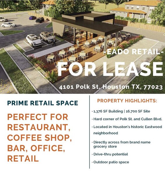 4101 Polk St, Houston, TX à louer - Photo du bâtiment - Image 1 de 4