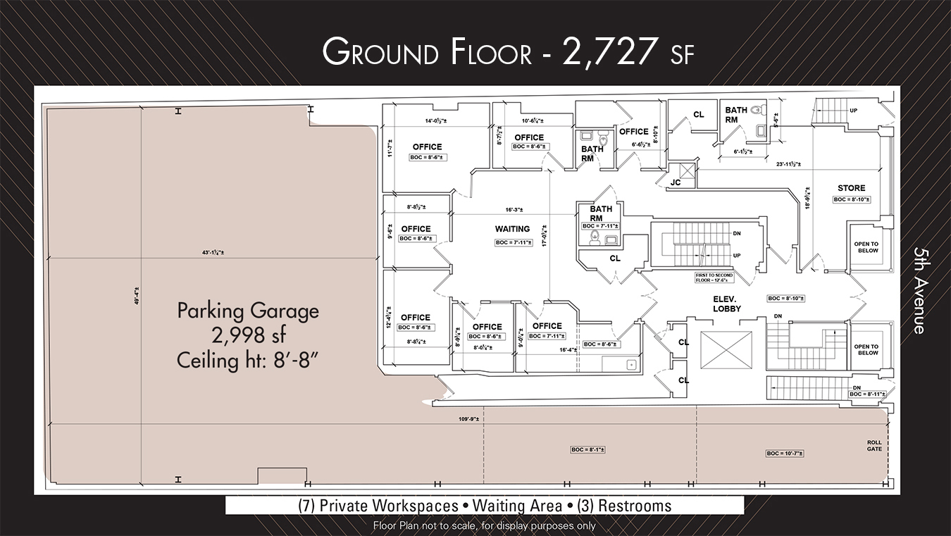 8710 5th Ave, Brooklyn, NY for lease Floor Plan- Image 1 of 7