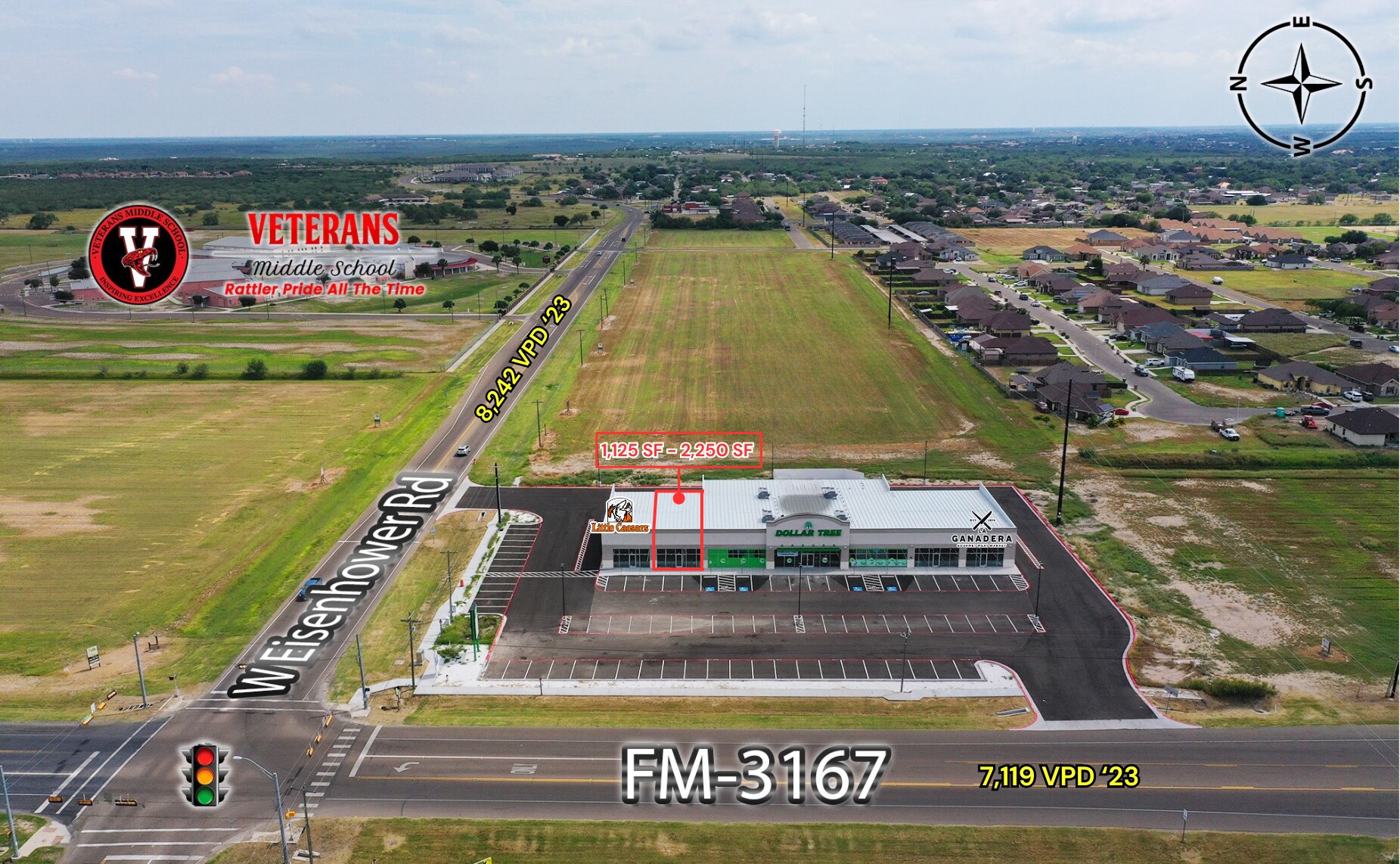 FM 3167 & Eisenhower Rd, Rio Grande City, TX à louer Photo principale- Image 1 de 8