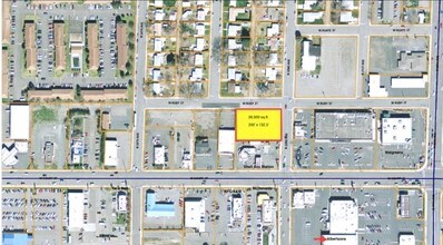 22nd & Ruby, Pasco, WA - AÉRIEN Vue de la carte