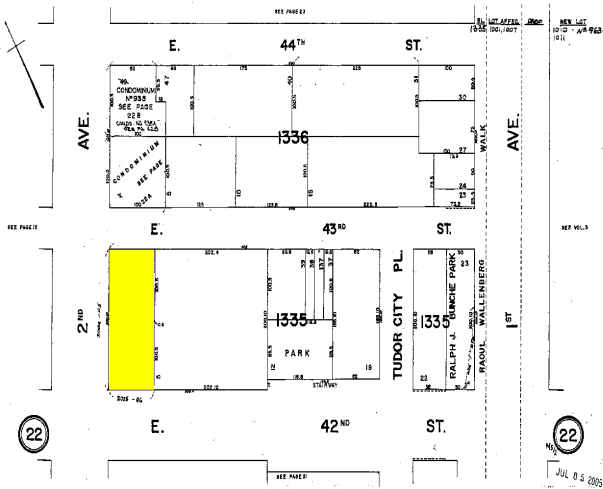 800 Second Ave, New York, NY for lease - Plat Map - Image 2 of 50