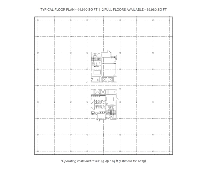 350 Legget Dr, Ottawa, ON for lease Typical Floor Plan- Image 1 of 1