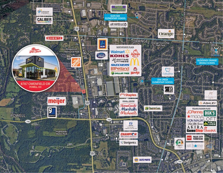 8787 Owenfield Dr, Powell, OH à vendre - Photo du bâtiment - Image 3 de 3