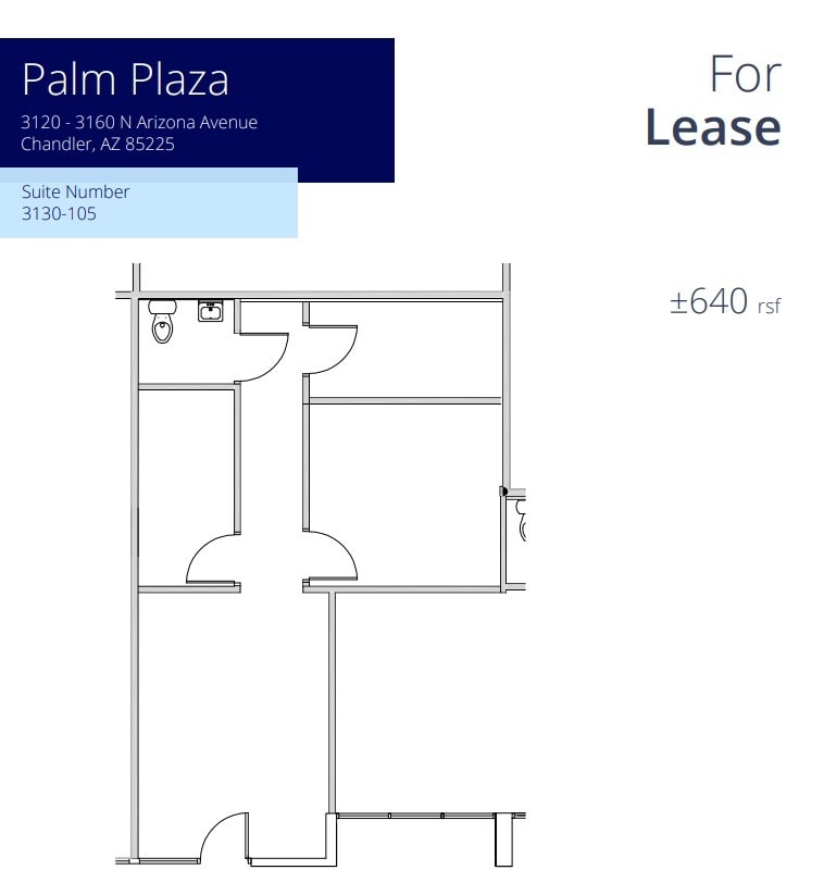 3150 N Arizona Ave, Chandler, AZ for lease Floor Plan- Image 1 of 1