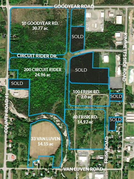 200 Circuit Rider Dr, Greater Napanee, ON à vendre - Plan de site - Image 2 de 2