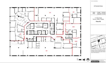 111 Peter St, Toronto, ON for lease Floor Plan- Image 1 of 1