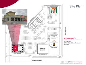 9668 Milliken Ave, Rancho Cucamonga, CA à louer Plan de site- Image 1 de 1