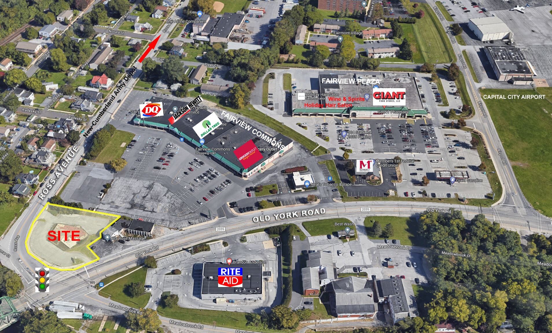 1 Ross Ave, New Cumberland, PA à louer Photo du bâtiment- Image 1 de 10