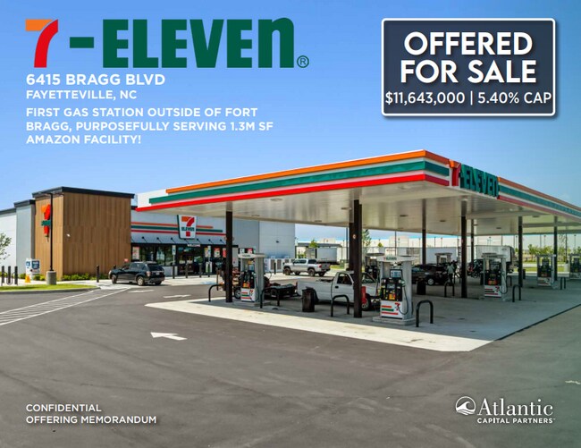 Plus de détails pour 6415 Bragg Blvd, Fayetteville, NC - Commerce de détail à vendre