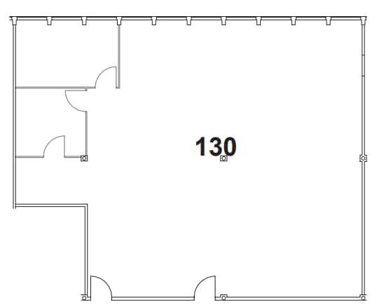8825 Aero Dr, San Diego, CA à louer Plan d’étage- Image 1 de 2
