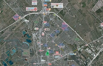 1401-1417 E Airline Rd, Victoria, TX - AERIAL  map view - Image1