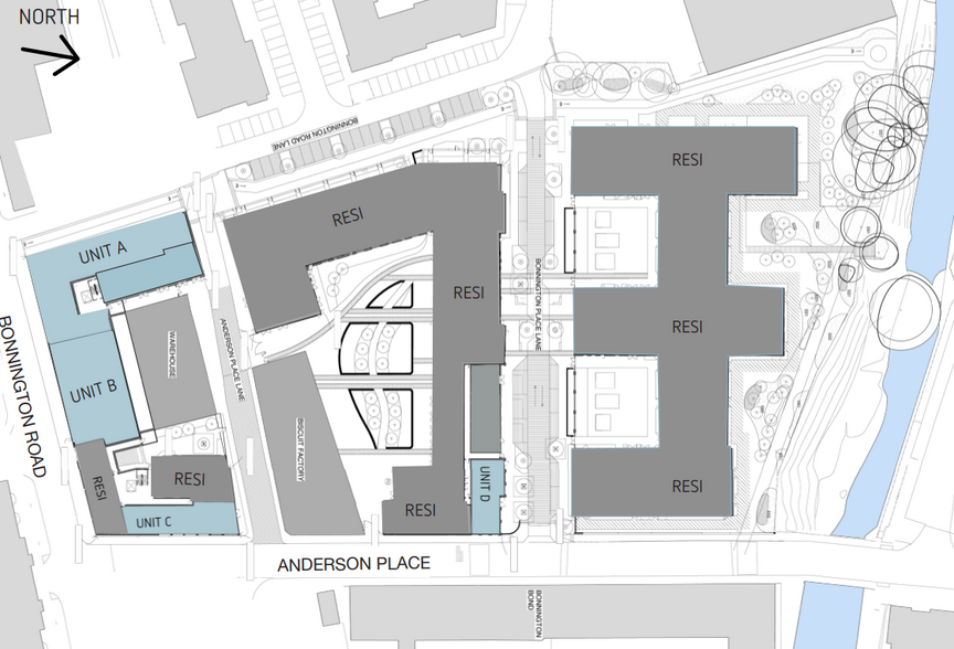 Anderson Pl, Edinburgh à louer - Plan de site - Image 2 de 2