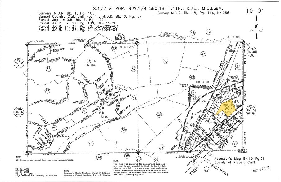 4470 Yankee Hill Rd, Rocklin, CA à louer - Plan cadastral - Image 2 de 20