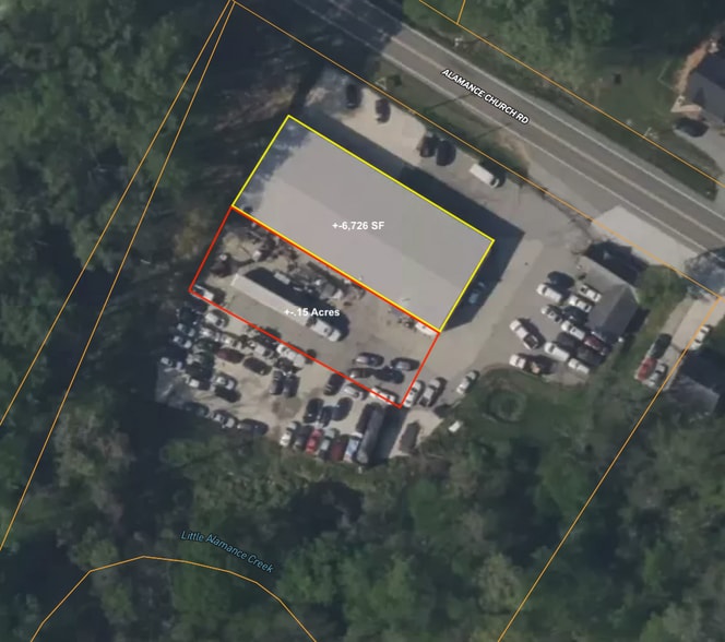 1520 Alamance Church Rd, Greensboro, NC for lease - Aerial - Image 1 of 3