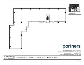 3475 Piedmont Rd NE, Atlanta, GA à louer Plan d’étage- Image 2 de 2