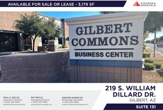 Plus de détails pour 219 S William Dillard Dr, Gilbert, AZ - Industriel à vendre