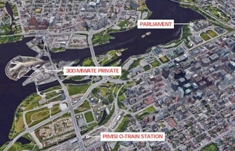 300 Miwate Pvt, Ottawa, ON - AERIAL  map view