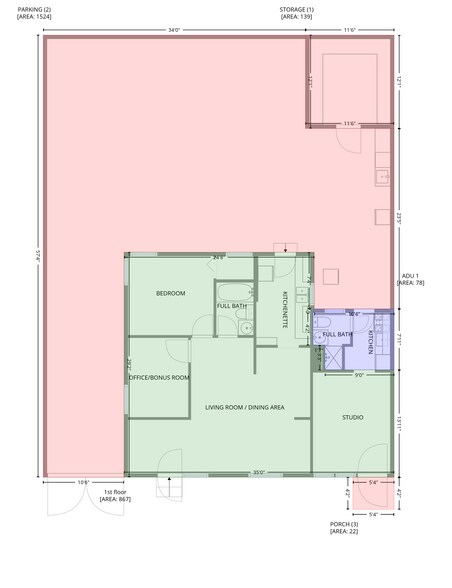 9375 Fern St, South El Monte, CA à vendre - Plan d’étage - Image 2 de 20