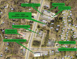 Plus de détails pour 1324 N Lake Dr, Lexington, SC - Bureau à louer