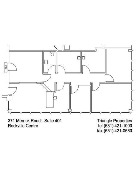 371 Merrick Rd, Rockville Centre, NY à louer - Plan d’étage - Image 3 de 14