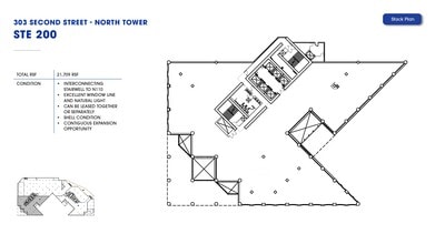 303 2nd St, San Francisco, CA for lease Floor Plan- Image 1 of 1