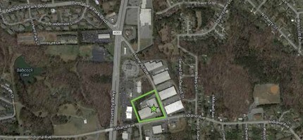 4965 Indiana Ave, Winston-Salem, NC - AÉRIEN  Vue de la carte