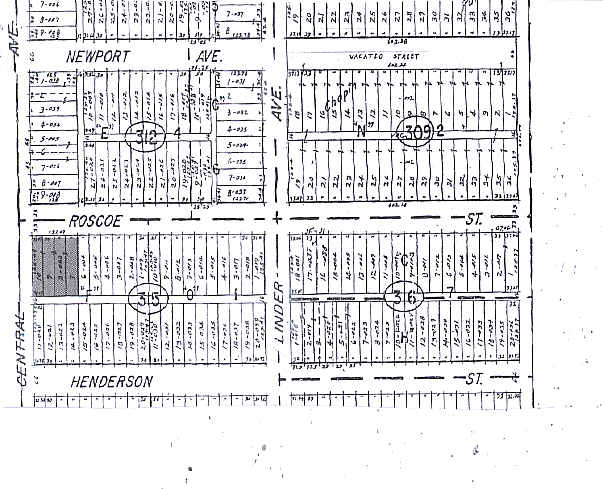 3353 N Central Ave, Chicago, IL à vendre - Plan cadastral - Image 3 de 6