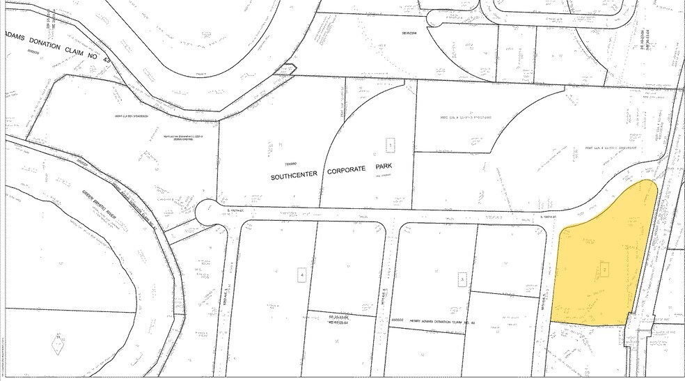 19033 68th Ave S, Kent, WA à louer - Plan cadastral - Image 2 de 3