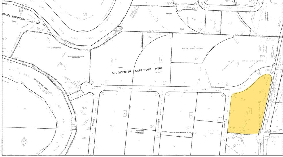 19033 68th Ave S, Kent, WA for lease - Plat Map - Image 2 of 3