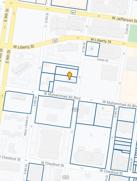 440 S 7th St, Louisville, KY for lease - Plat Map - Image 3 of 3