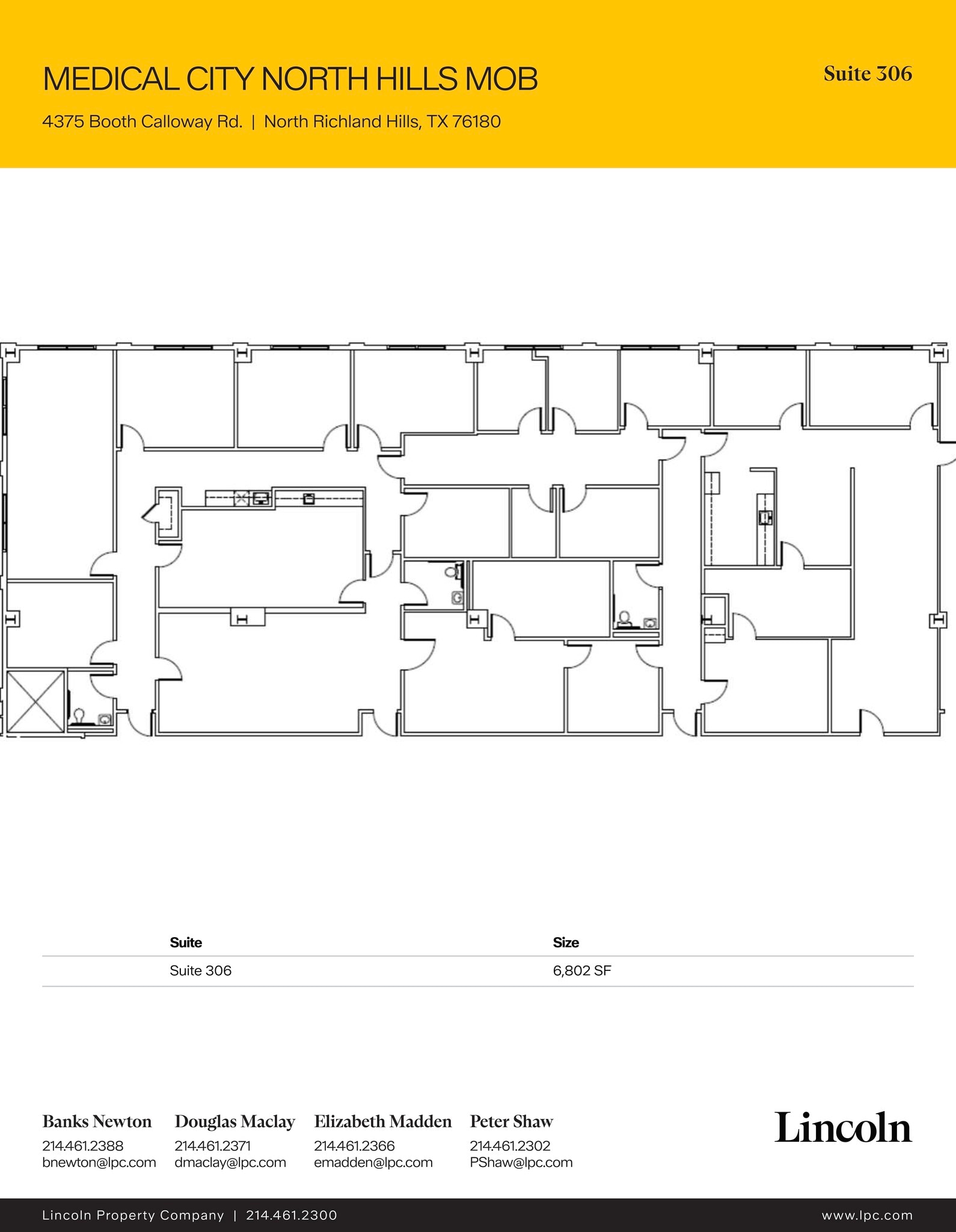 4375 Booth Calloway Rd, North Richland Hills, TX for lease Floor Plan- Image 1 of 1