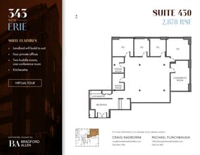 343 W Erie St, Chicago, IL for lease Floor Plan- Image 1 of 6