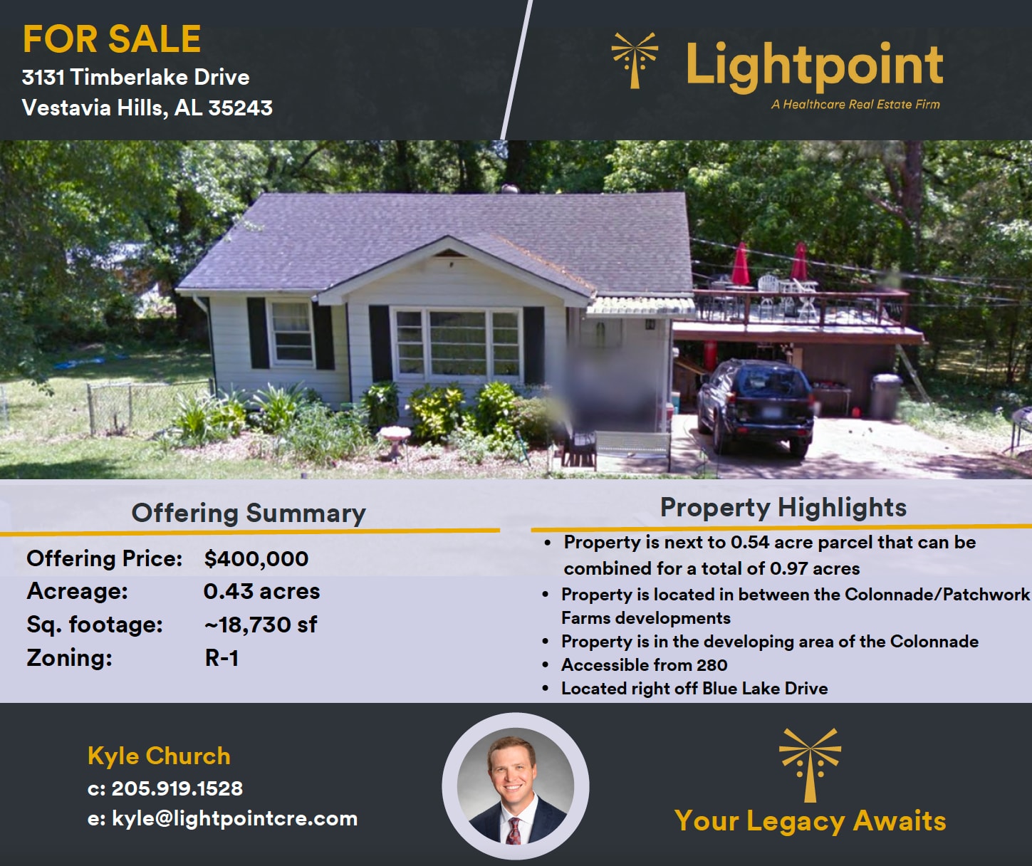 3131 Timberlake Rd, Vestavia, AL for sale Building Photo- Image 1 of 6