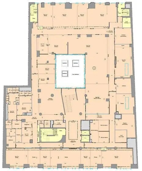 Office in Clichy for lease - Floor Plan - Image 2 of 2