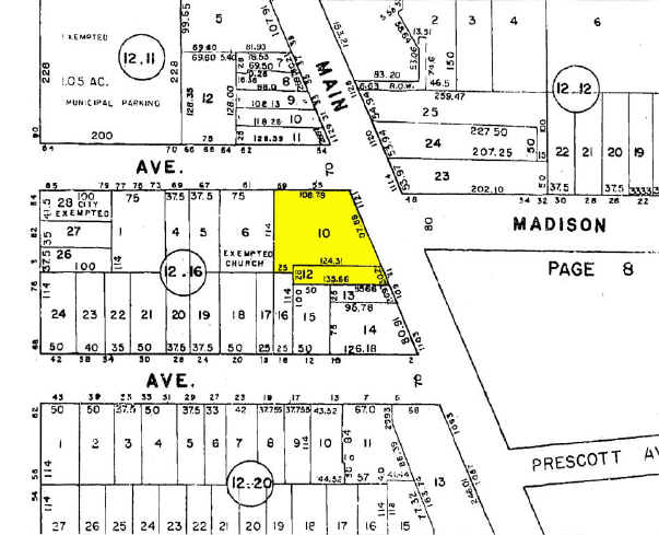 1121 Main Ave, Clifton, NJ à louer - Plan cadastral - Image 2 de 9