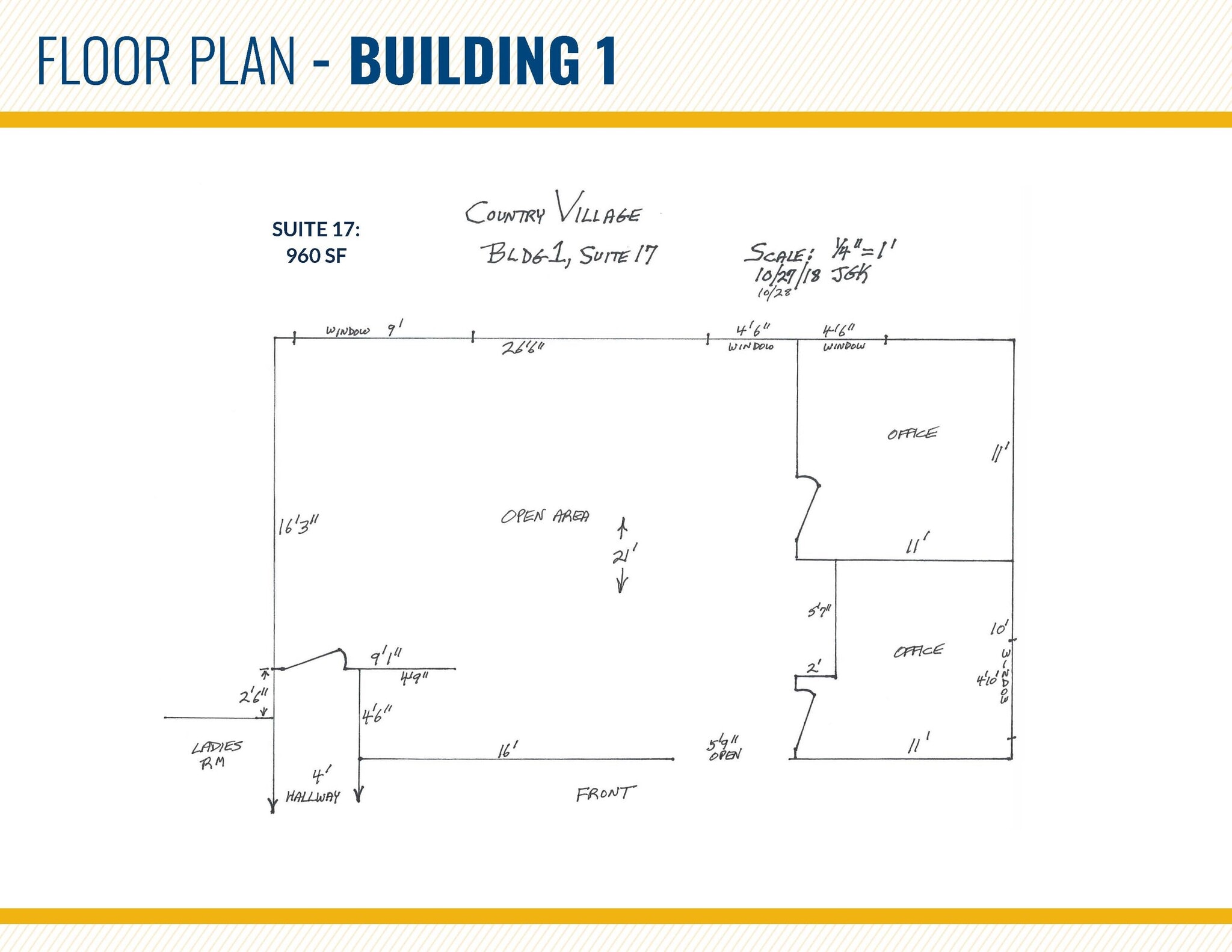 1912 Liberty Rd, Eldersburg, MD à louer Plan d’étage- Image 1 de 1