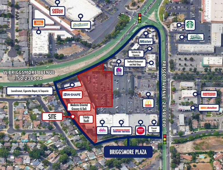 1800 Prescott Rd, Modesto, CA for sale - Building Photo - Image 2 of 5