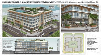 More details for Riverside Square Redevelopment Portfolio – for Sale, North Fort Myers, FL