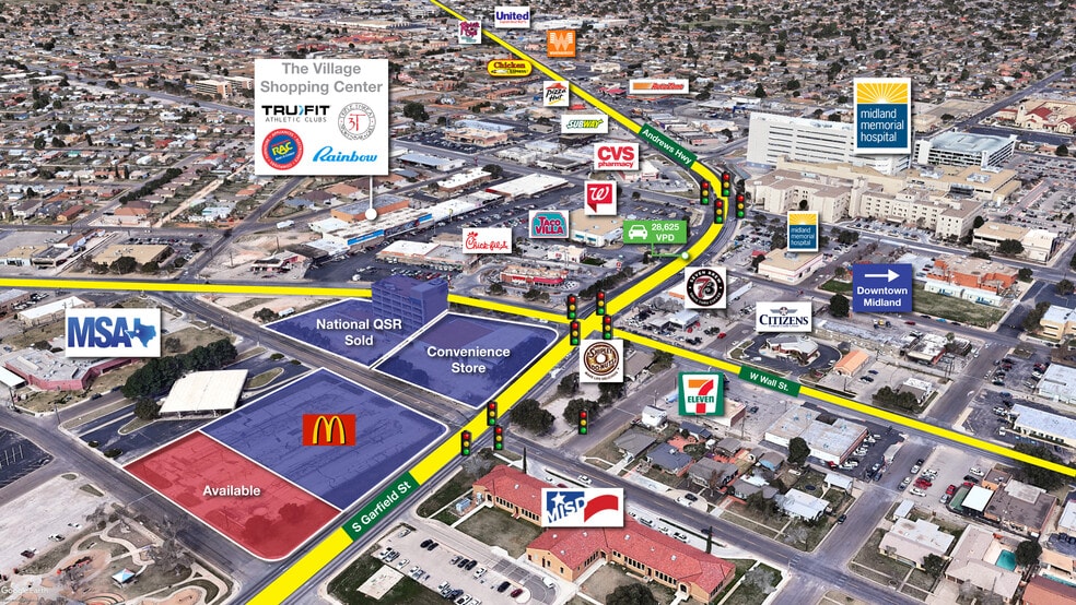 2301 W Wall St, Midland, TX for lease - Building Photo - Image 1 of 3