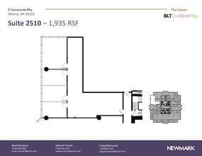 6 Concourse Pky NE, Atlanta, GA for lease Floor Plan- Image 1 of 1