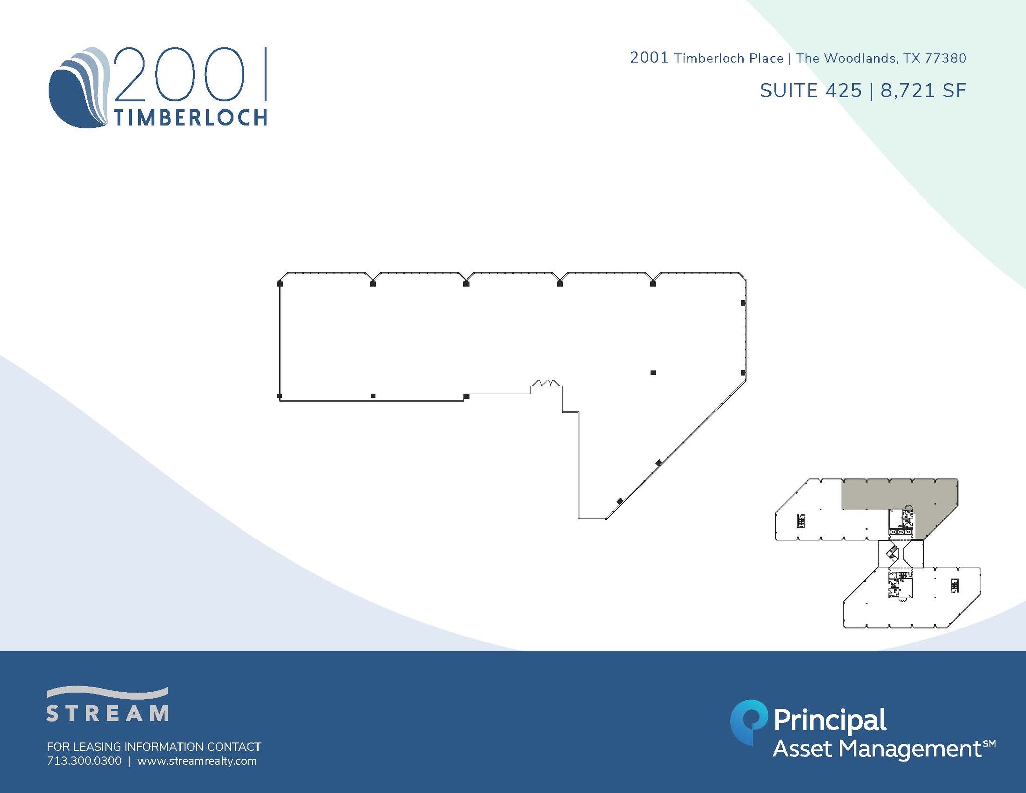 2001 Timberloch Pl, The Woodlands, TX à louer Plan d  tage- Image 1 de 1