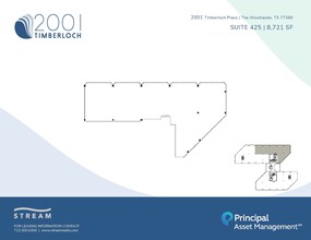 2001 Timberloch Pl, The Woodlands, TX à louer Plan d  tage- Image 1 de 1