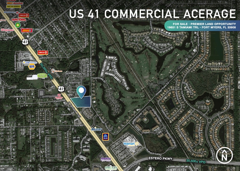 19651 S Tamiami Trl, Fort Myers, FL à vendre - Photo du bâtiment - Image 2 de 2