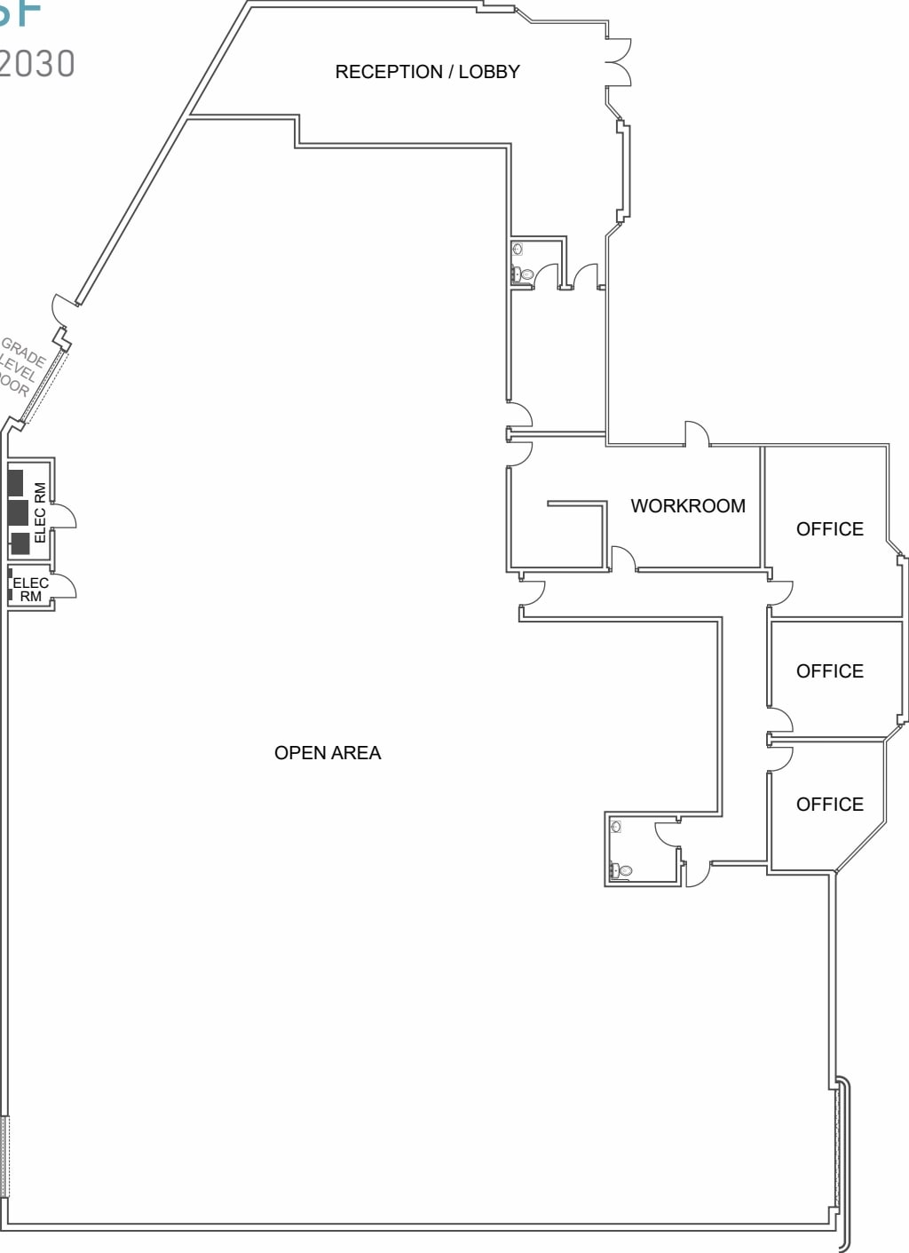 9350 Trade Pl, San Diego, CA à louer Plan d’étage- Image 1 de 1