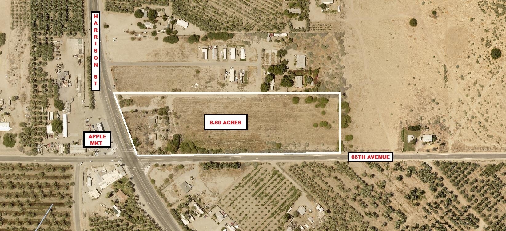 65940 Harrison St, Thermal, CA for sale Aerial- Image 1 of 2