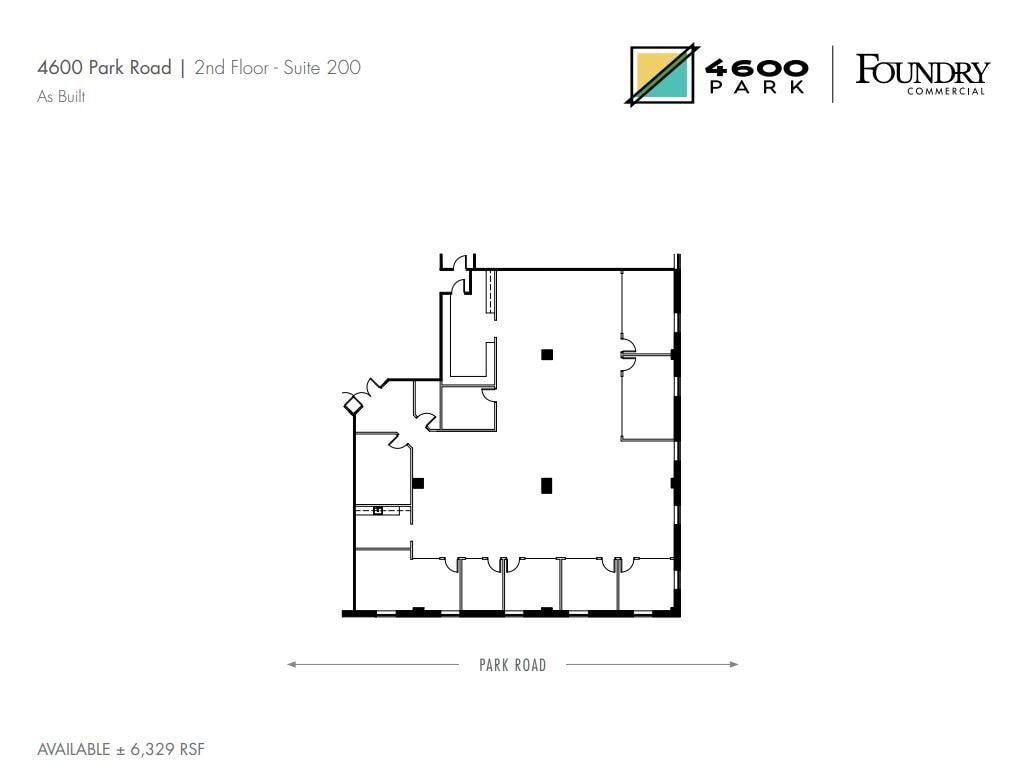 4600 Park Rd, Charlotte, NC for lease Floor Plan- Image 1 of 1